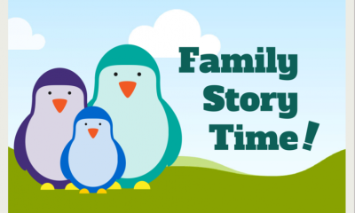 Family Storytime at Henle Park announcement!