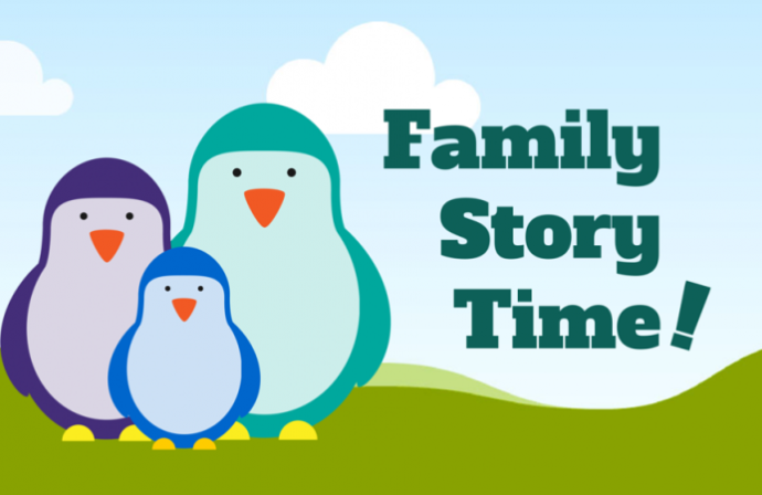 Family Storytime at Henle Park announcement!